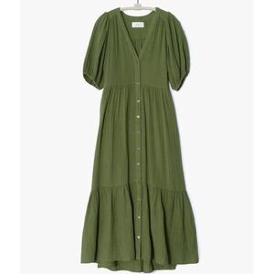 XiRENA Elegant Green Maxi Dress